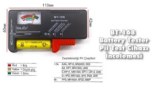 Bt-168 Pil Test Cihazı Battery Tester