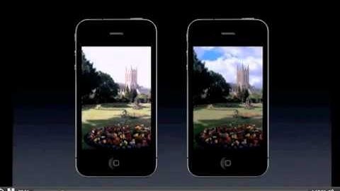 iPhone HDR Steve Jobs Talks about HDR in 4.1 Update