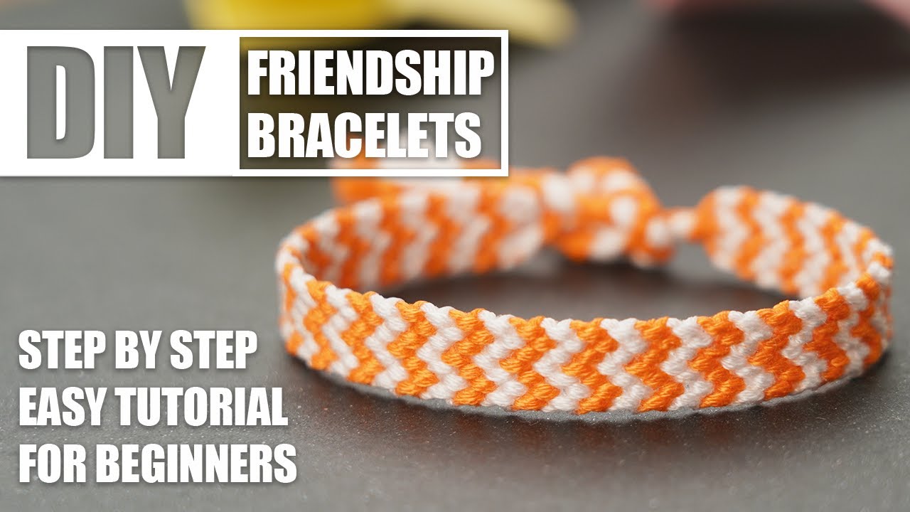 Easiest Friendship Bracelets (3 Ways with Video!) - Gluesticks Blog