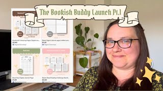 The Bookish Buddy Digital Launch // small business vlog 