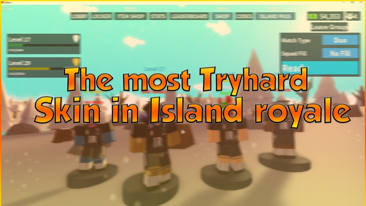 The Most Sweatiest Skin In Island Royale Must Watch Youtube