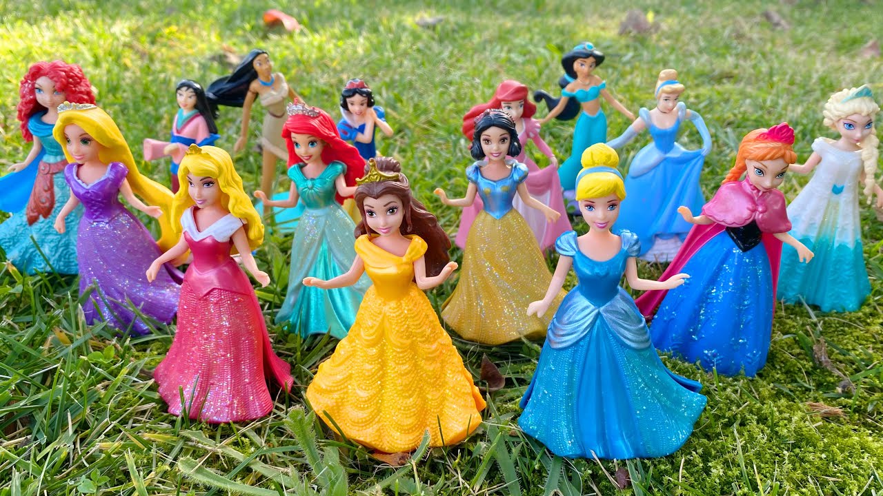 Cute Miniatures Disney Princess Frozen ELSA & Annall! elsa satisfying unboxing