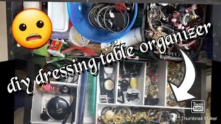 #diy dressing table organizer