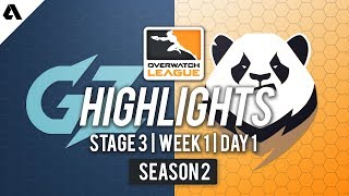 Guangzhou Charge vs Chengdu Hunters | Overwatch League S2 Highlights - Stage 3 Week 1 Day 1