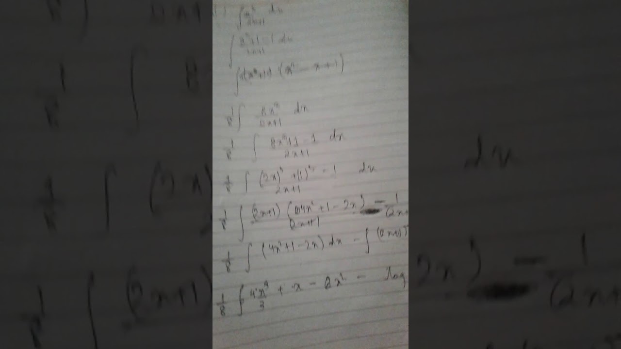 Integration Of X 3 2x 1 YouTube integration-of-x-3-2x-1-youtube