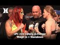 UFC 214: FW Championship Contenders Cris Cyborg vs Tonya Evinger Weigh-In + Staredown (HD / FULL)