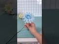 モールを使ってガーベラを作る make a beautiful Gerbera Daisy with pipecleaners