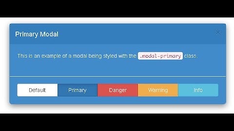 Bootstrap 3 Modal using PHP and JavaScript