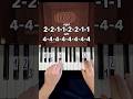 DOORS Chase Piano Tutorial Shorts DOORS Chase Piano Tutorial Shorts