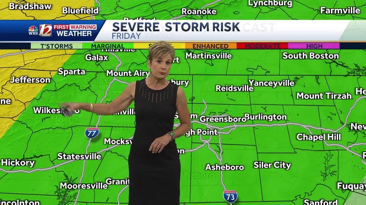 WATCH: Severe storm threat and high heat this weekend - YouTube