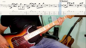 Charlie Puth - Attention (Bass Cover w/ tabs)