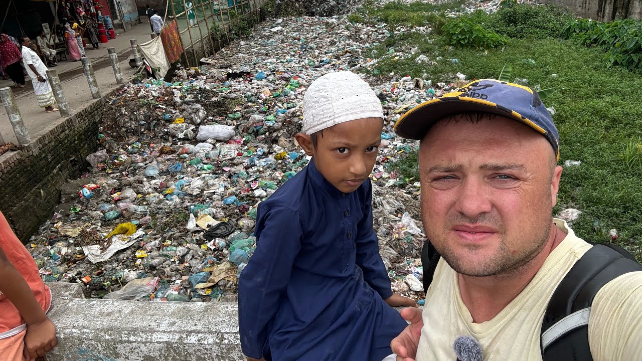 Туристы Сюда не поедут! ! Я приехал в Ад ! Горы грязи! Рыбный рынок ! Бангладеш 🇧🇩