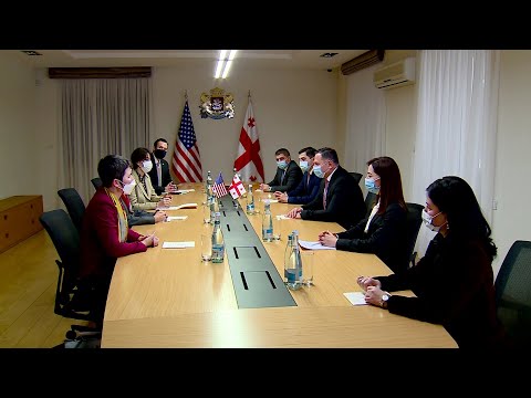 შინაგან საქმეთა მინისტრი აშშ-ის ელჩს შეხვდა