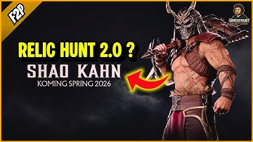 MK2 MOVIE SHAO KAHN CONFIRMED! | MK Mobile BIG Reveal | Relic Hunt 2.0 Coming?