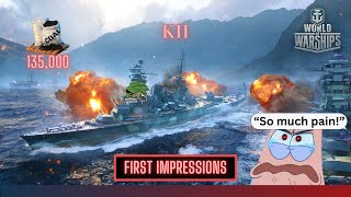 World of Warships - Kii: First Impressions "So much pain!" screenshot 3