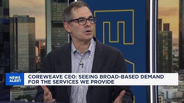CoreWeave CEO says AI right now is not what a bubble looks like