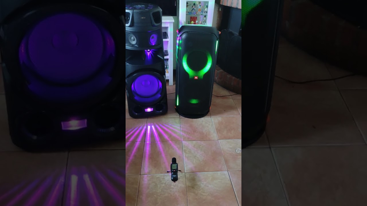 JBL Partybox 710 vs Sony Mhc v83D🔥🔥🔥🔥🔥(collegamento a Catena)
