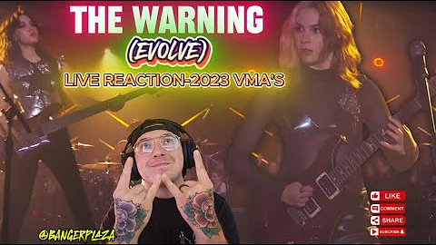 THE QUALITY IS INSANE. THE WARNING-EVOLVE LIVE (REACTION) 2023 MTV VIDEO MUSIC AWARDS. #thewarning