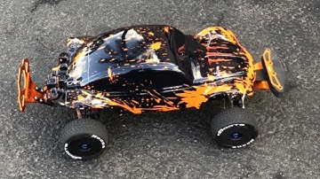 Traxxas slash 2wd custom build running video