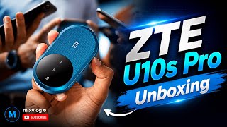 ZTE U10s Pro Unboxing | Portable 4G WiFi Router Review – Is It Worth It? සිංහල