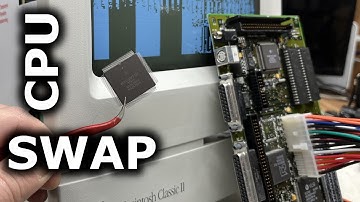 [FAIL] Will a CPU swap fix my cursed Macintosh Classic II?