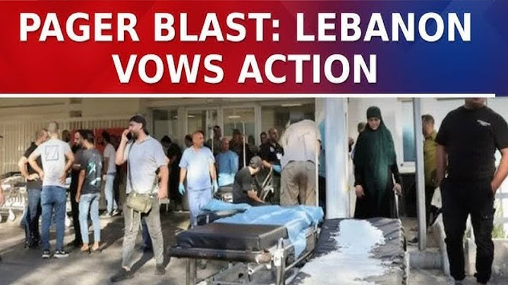 Thousands injured and several dead from exploding pagers in Lebanon officials say | @Nextgen-Headlin