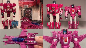 Transformers titans return Misfire & aimless review. Generations TR deluxe figure & G1 comparison 