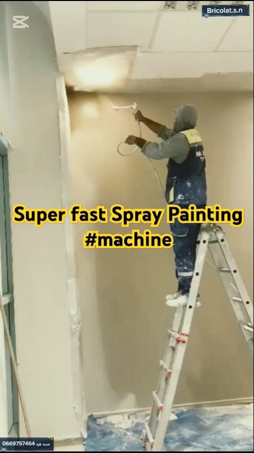 Super Fast Spray Painting 2025 Machine YouTube Oardefault