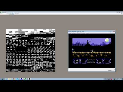 C64 Raging Orlando 60 fps real time sprite flipping
