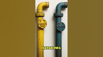 Kenapa Pipa Gas di Gedung Berwarna Kuning, Bukan Merah? | Fakta Menarik & Rahasia Teknik!