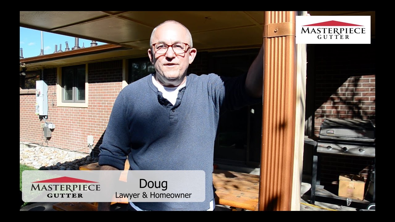 Gutters Denver Masterpiece Gutter Copper Penny Gutter Testimonial