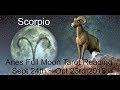 Scorpio *Unexpected messages & 2nd chances!* ~ Full Moon Tarotscope