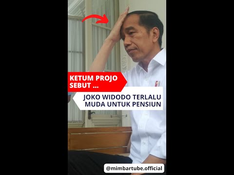 🔴LIVE❗KETUM PROJO SEBUT : JOKOWI TERLALU MUDA UNTUK PENSIUN DARI POLITIK? GILE BENER MENJILATNYA?