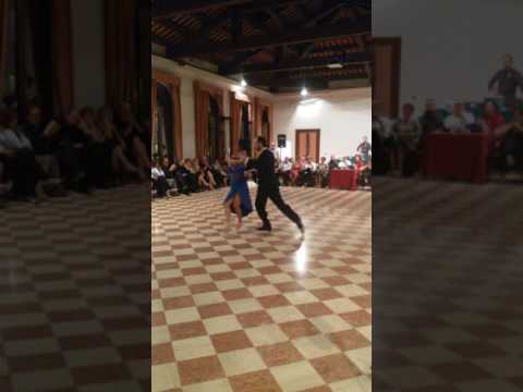 Esibizione SANTIAGO GIACHELLO Y ERNA DOLCET - Tangoparasiempre - paco perez