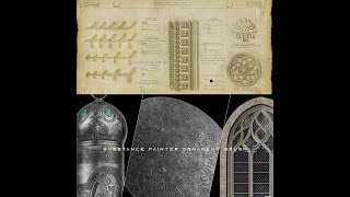 Master the Ornament Path Tool in Substance 3D Painter for Stunning Game Art #DigitalArt #GameDesign