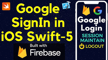 Swift 5: Google Sign-In with Firebase in Swift iOS