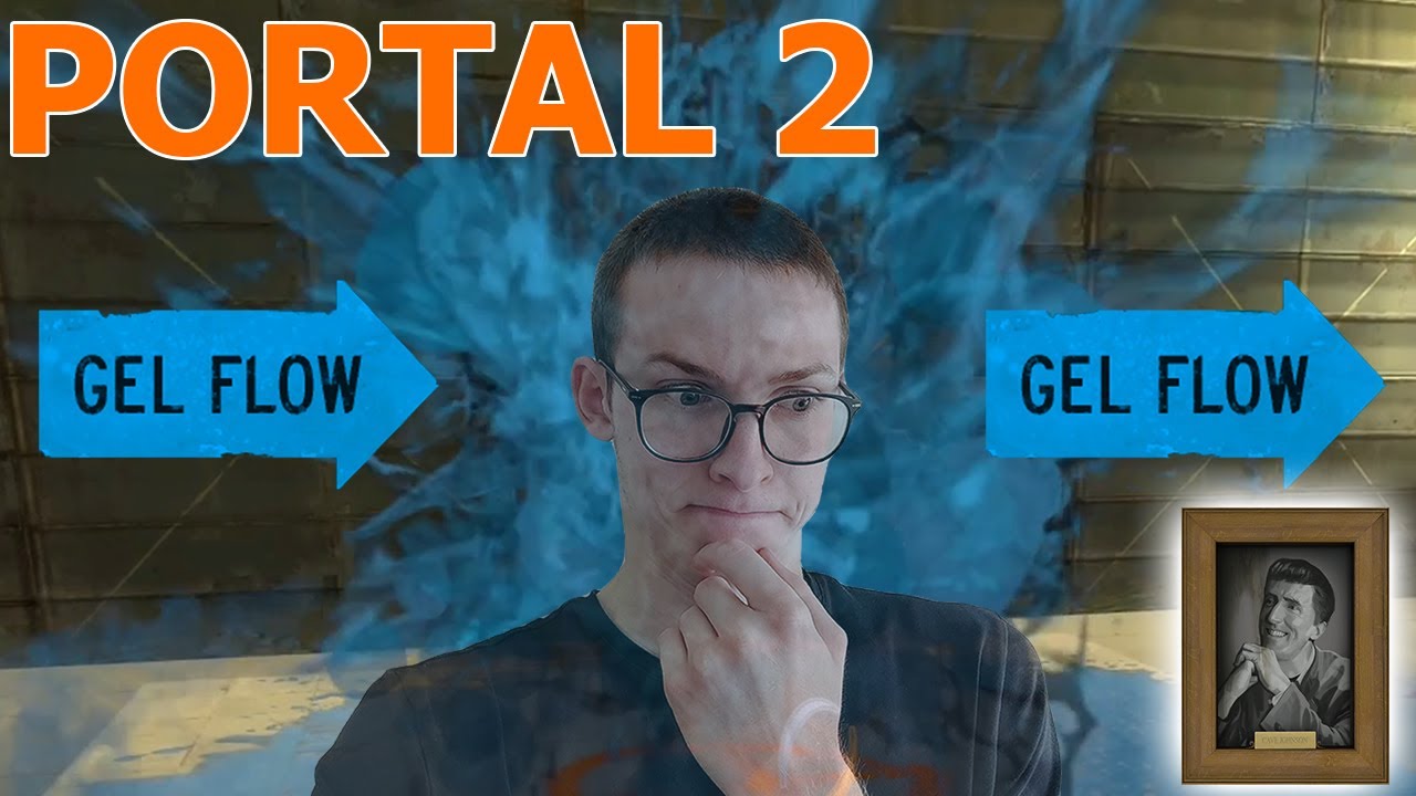 BOUNCY GEL? - Portal 2 - Part 6 [Let's play Blind / Walkthrough] - YouTube