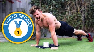 Someone broke my world record, so I broke it again | MOST PUSH UPS IN 30 SECONDS