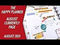 Currently Page || August 2021 || Classic Happy Planer