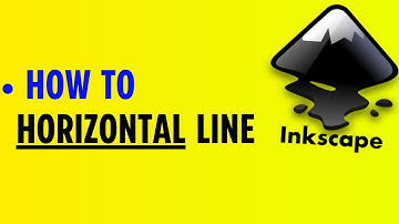 Inkscape : How To Draw A Horizontal Line (2024)