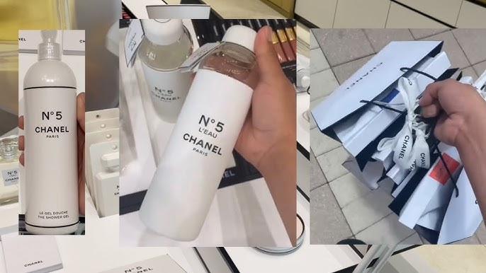Chanel factory 5 collection unboxing, Chanel factory 5 water bottle