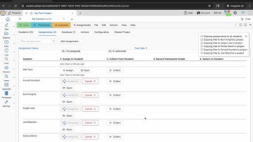 How to Distribute Assignments to Students Using CoCalc’s Course Management System