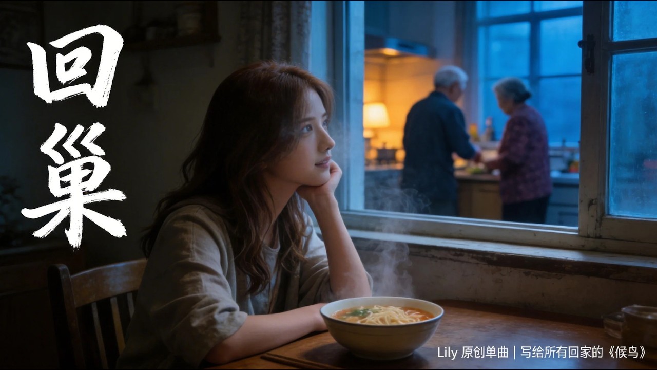回巢 | Lily 全新原創：別怕，人生的有些路，注定要繞得遠一點 (4K Lyrics)