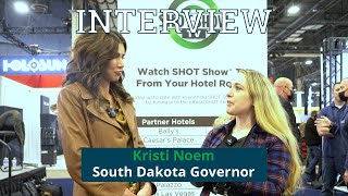 An Interview with Governor Kristi Noem at SHOT Show 2022