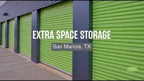 Storage Units in San Marcos, TX - Extra Space Storage