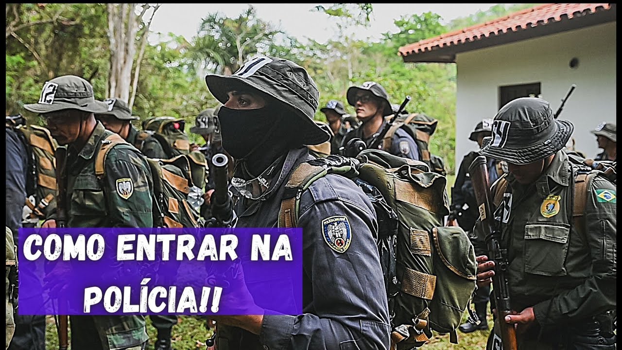 COMO ENTRAR NA POLÍCIA MILITAR! - YouTube