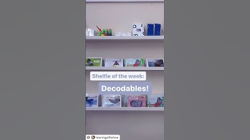 @learningatthehive ・・・ Shelfie of the week: Decodable books! 📚 We 🤍 decodables and use them for al