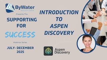 Introduction to Aspen Discovery