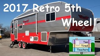2017 Retro 5th Wheel Walk through and Review