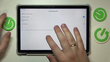 How to Find the Data Usage on a BLACKVIEW Tab 12 - WLAN & Cellular Data Usage